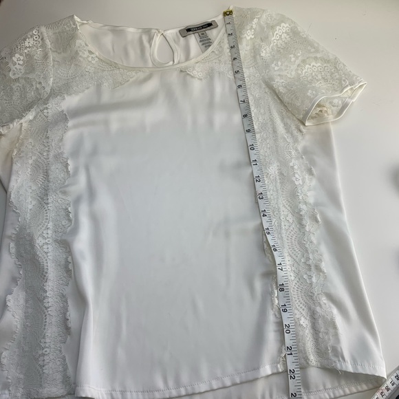 Serrano Italy white top with lace - Picture 5 of 6